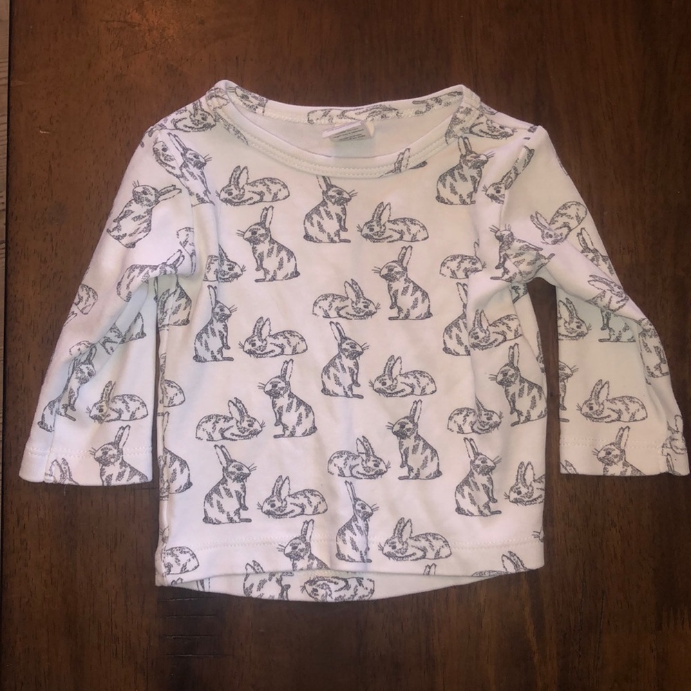 Kate Quinn 6-12M Bunny Shirt